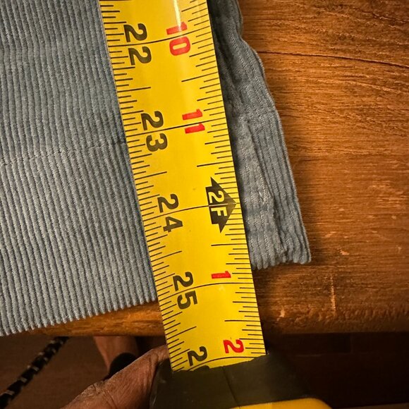 Jesse Kamm corduroy sailor pants in blue ~ size 8, pre-owned! - Picture 6 of 8